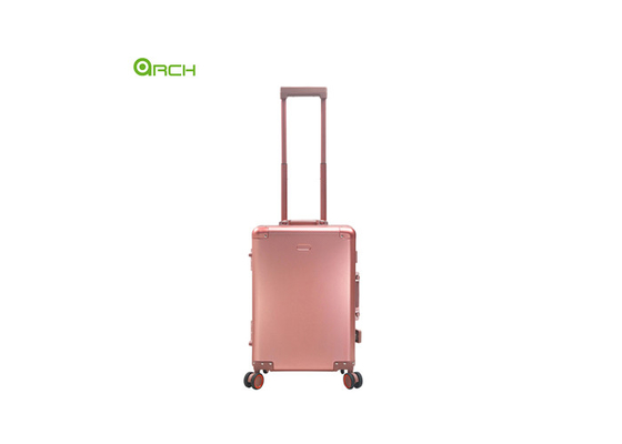 OEM/ODM 알루미늄 가방 트롤리 여행 두 배 스핀러 바퀴가있는 하드 사이드 가방