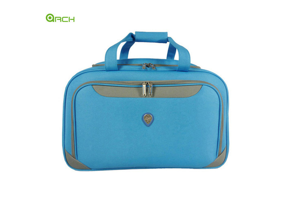 여행 600D 폴리에스테르 고전적 푸른 확장가능한 더플 가방