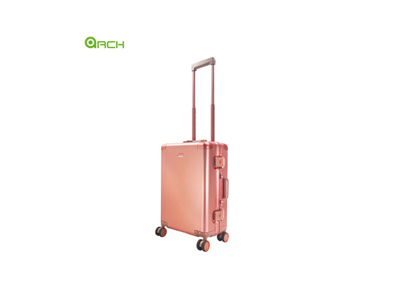 OEM/ODM 알루미늄 가방 트롤리 여행 두 배 스핀러 바퀴가있는 하드 사이드 가방