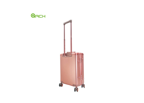 OEM/ODM 알루미늄 가방 트롤리 여행 두 배 스핀러 바퀴가있는 하드 사이드 가방