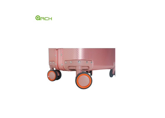 OEM/ODM 알루미늄 가방 트롤리 여행 두 배 스핀러 바퀴가있는 하드 사이드 가방